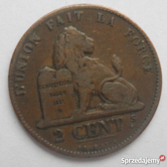 BELGIA2 CENTIMES1870 rMIEDZFERDYNAND Legionowo sprzedam