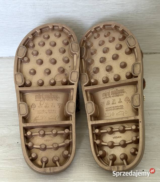 Klapki dziecięce Mini Melissa Wide r 31 Łódź sprzedam