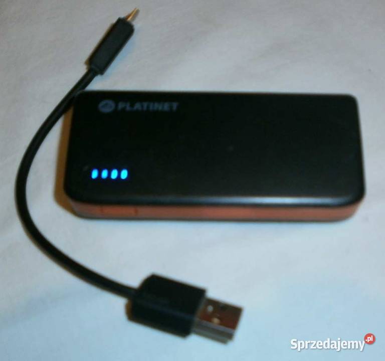 Powerbank Marki Platinet 4400 mAh z Latarką Kraków