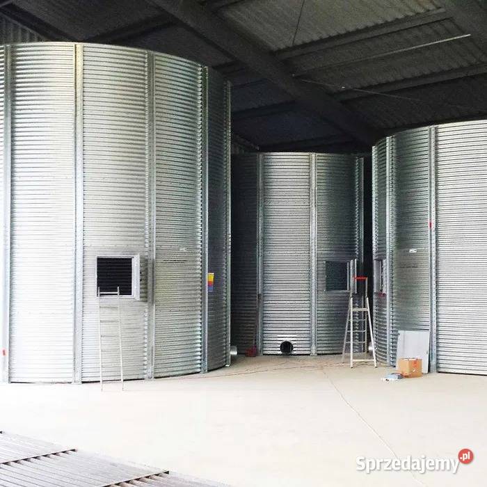 Silos do zboża 40 ton Silos zbożowy niemiecki łódzkie Gorzkowice