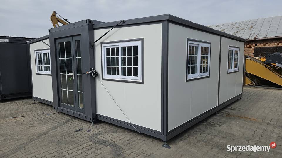 Domek kontenerowy 36 m2 letniskowy WC prysznic Sochaczew