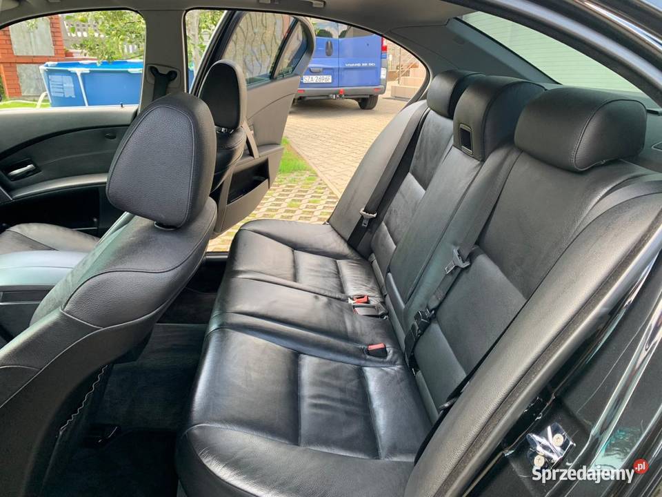 BMW e60 25 LPG r6 bixenon navi skóra szyberdach garażowany Zawiercie