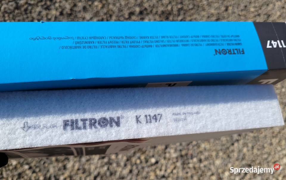 Filtr kabinowy Filtron K1147 Peugeot Citroen Kabinowe Trablice sprzedam