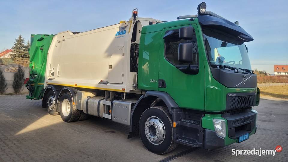 Śmieciarka VOLVO FE320 DWUKOMOROWA JOAB EURO 6 świętokrzyskie Bodzentyn