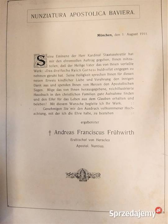 Biblia w języku niemieckim Das dreifache Reich