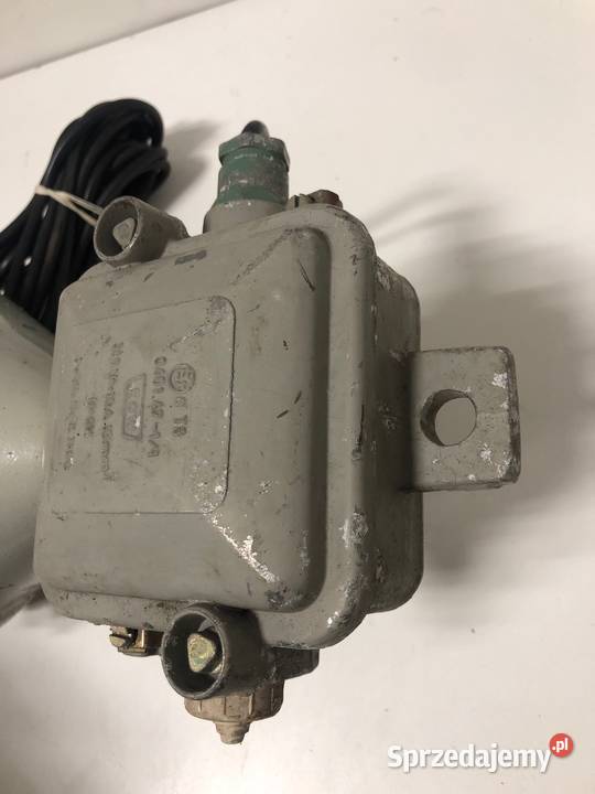 Lampa Loft przemysłowa przeciwwybuchowa 150W PRL wielkopolskie Zbąszyń sprzedam