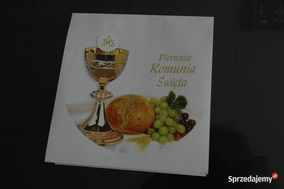 Komunia Ozdobne Etui na płyty Gdańsk