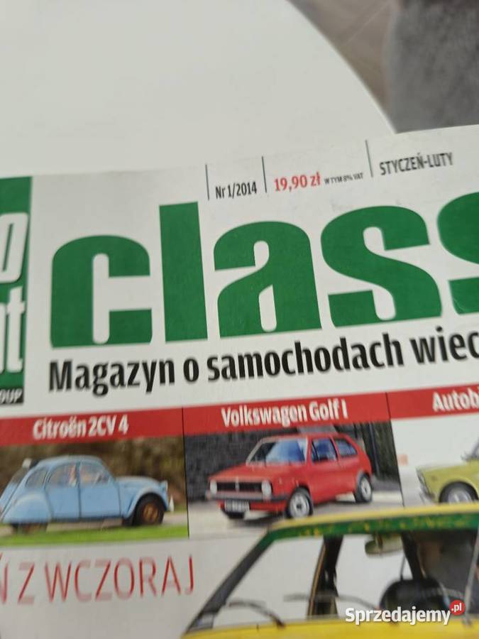 Czasopismo motoryzacyjne Auto Świat Classic dolnośląskie Legnica sprzedam
