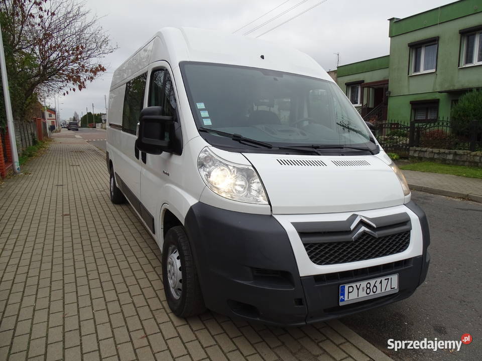 Citron JUMPER 22 HDI L3 H2 6OSÓB 15T BRYGADÓWKA Rok produkcji 2007 Poznań
