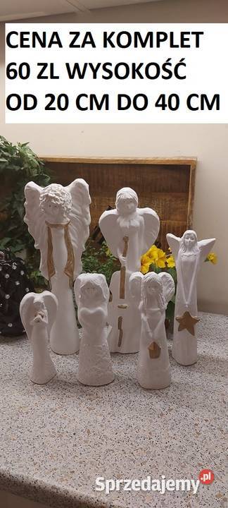 aniołki gipsowe anioł para aniołków Producent Figurki i rzeźby