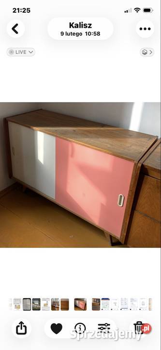 Meble czechosłowackie z 1967 roku Interior Meble Kalisz