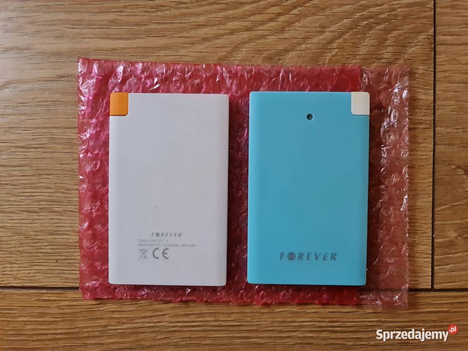 Power bank Forever 2500mAh dwa kolory kompaktowy mazowieckie Warszawa