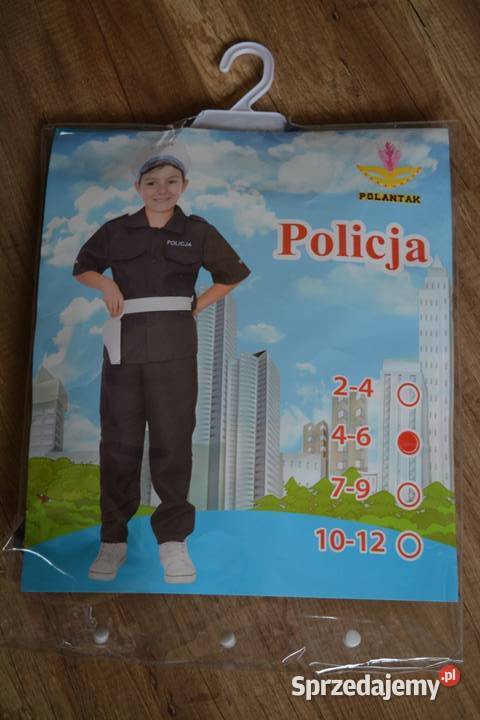 Kostium policjanta 46 lat