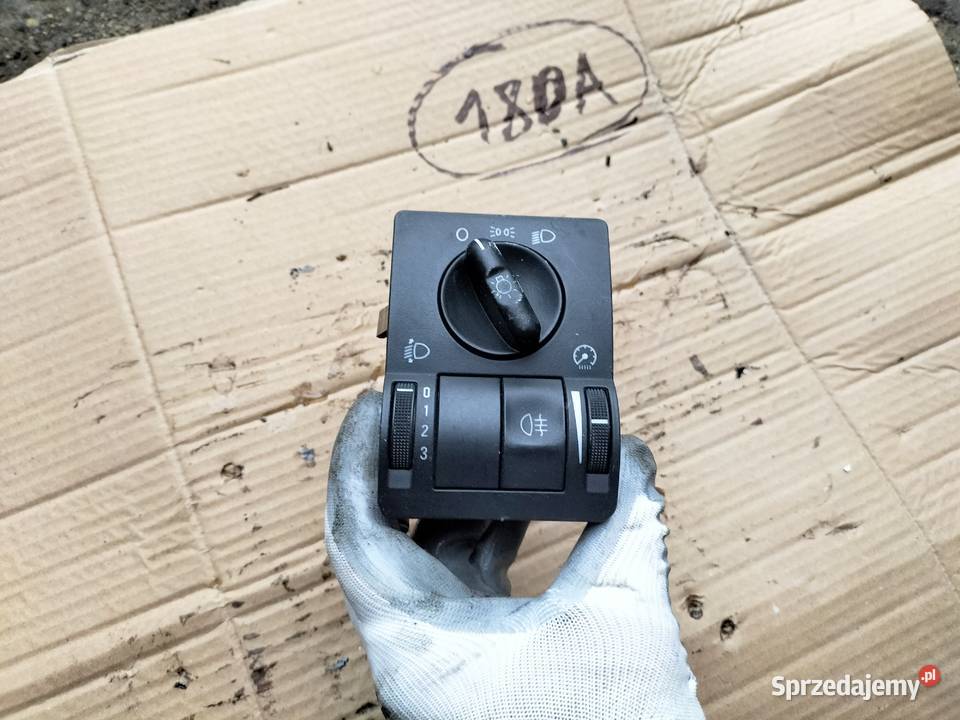 OPEL CORSA C 9116612 WŁĄCZNIK WYŁĄCZNIK ŚWIATEŁ Kamień-Kolonia