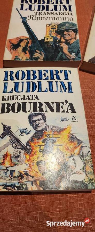 Książki Roberta Ludluma 4 Pozostałe Gliwice