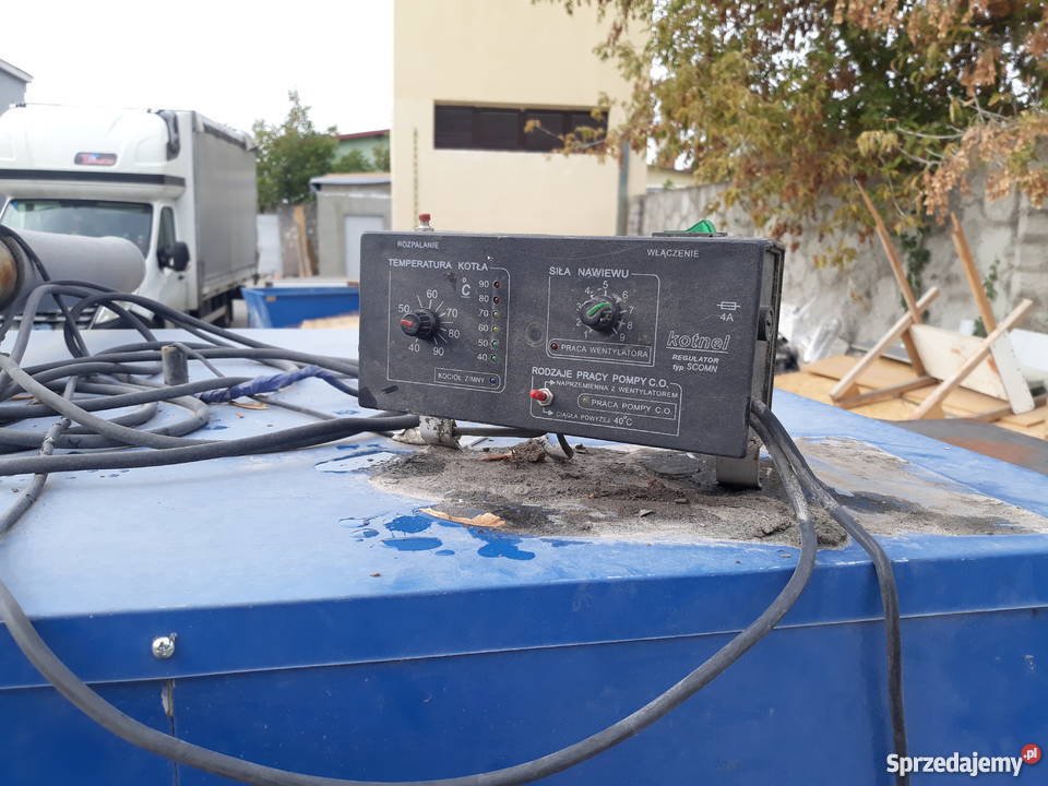 Piec kocioł na trociny Zestaw piec podajnik Białystok