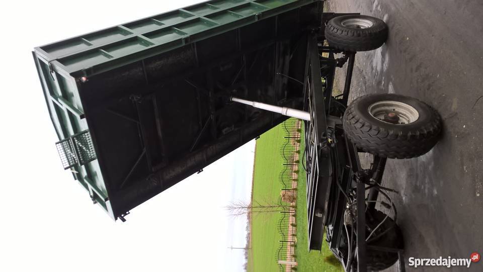 przyczepa d 732 wywrot trzy strony Bytów sprzedam