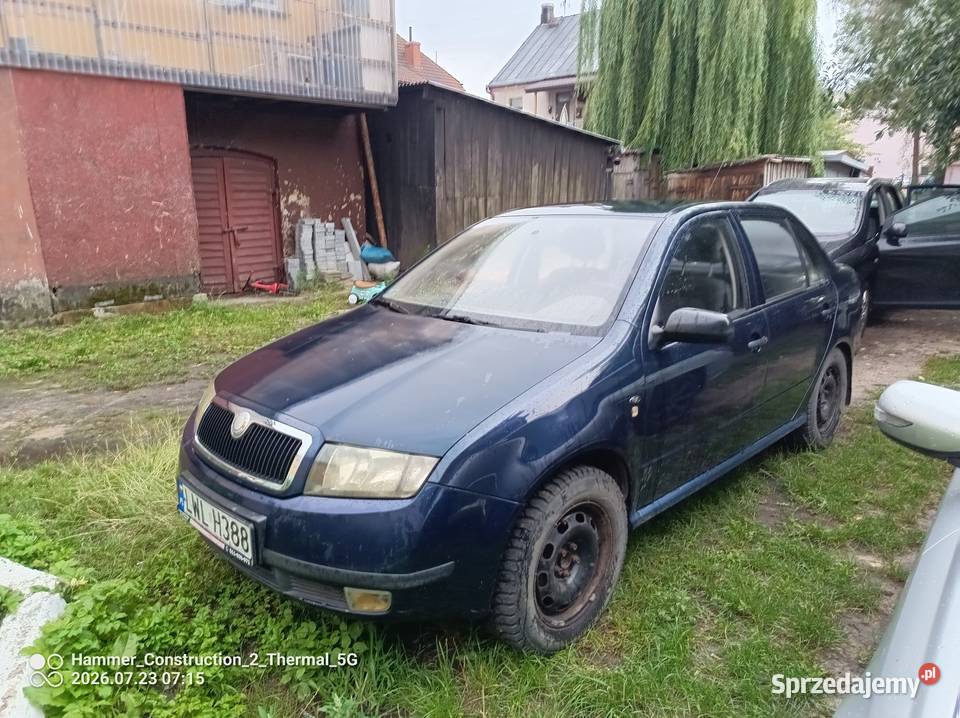 Skoda Fabia 2003r 12 benzyna wspomaganie 4/5 Samochody osobowe Włodawa