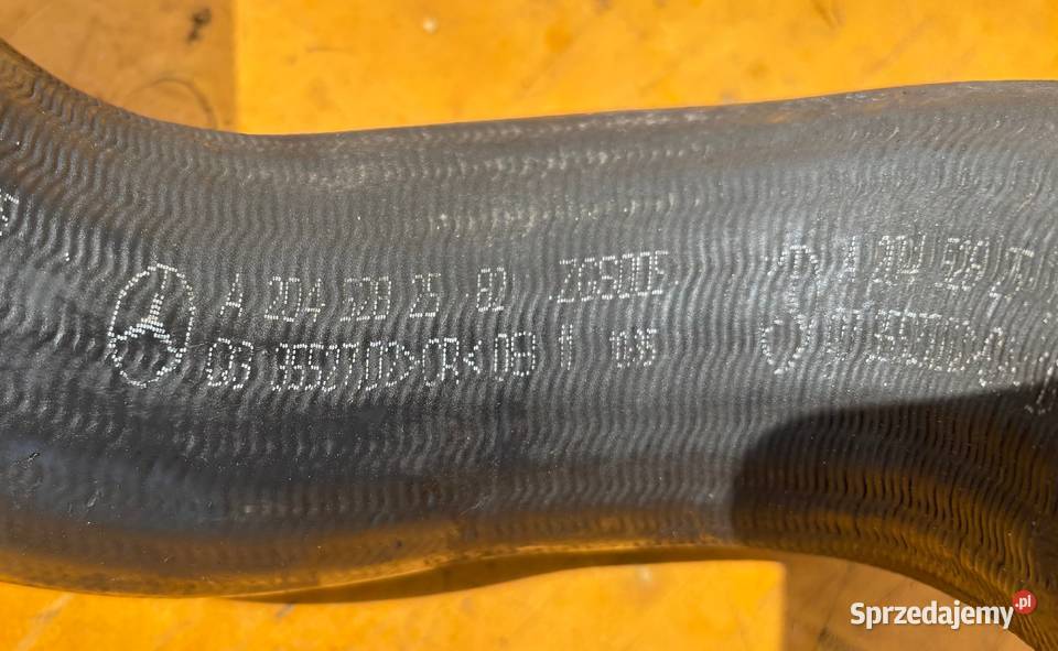 MERCEDES W204 W212 WĄŻ RURA INTERCOOLERA Turbosprężarki mazowieckie sprzedam