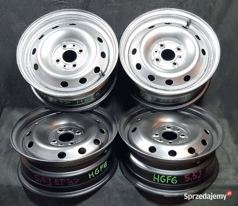 6HGFa Felga stalowa 9 55Jx14 ET37 4x100 CH 58 Chlapacze świętokrzyskie