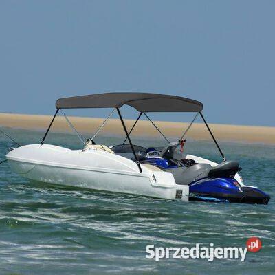 vidaXL Bimini daszek do łodzi z 2 pałąkami
