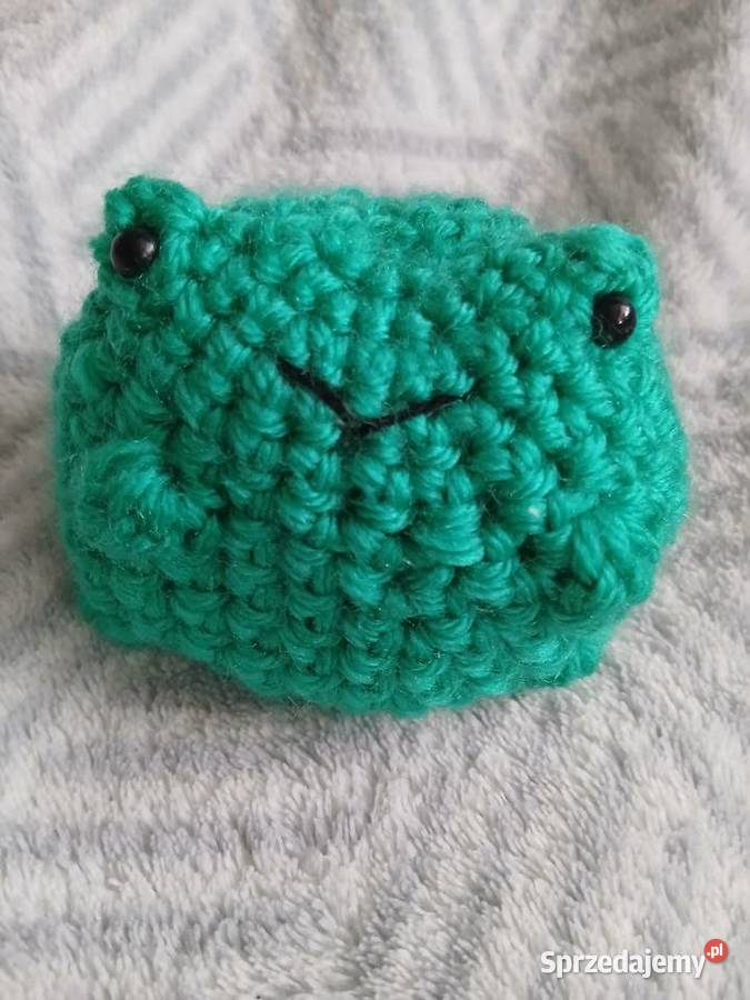Żabka z pośladkami na szydełku Warszawa sprzedam