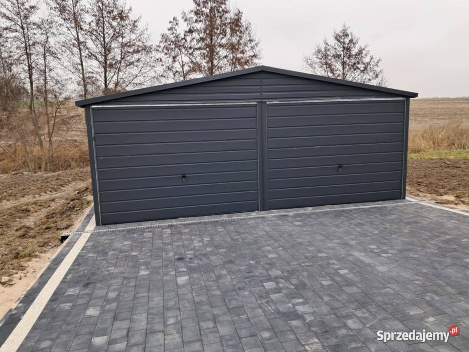 Garaż blaszany PREMIUM Konstrukcja OCYNK Rybnik