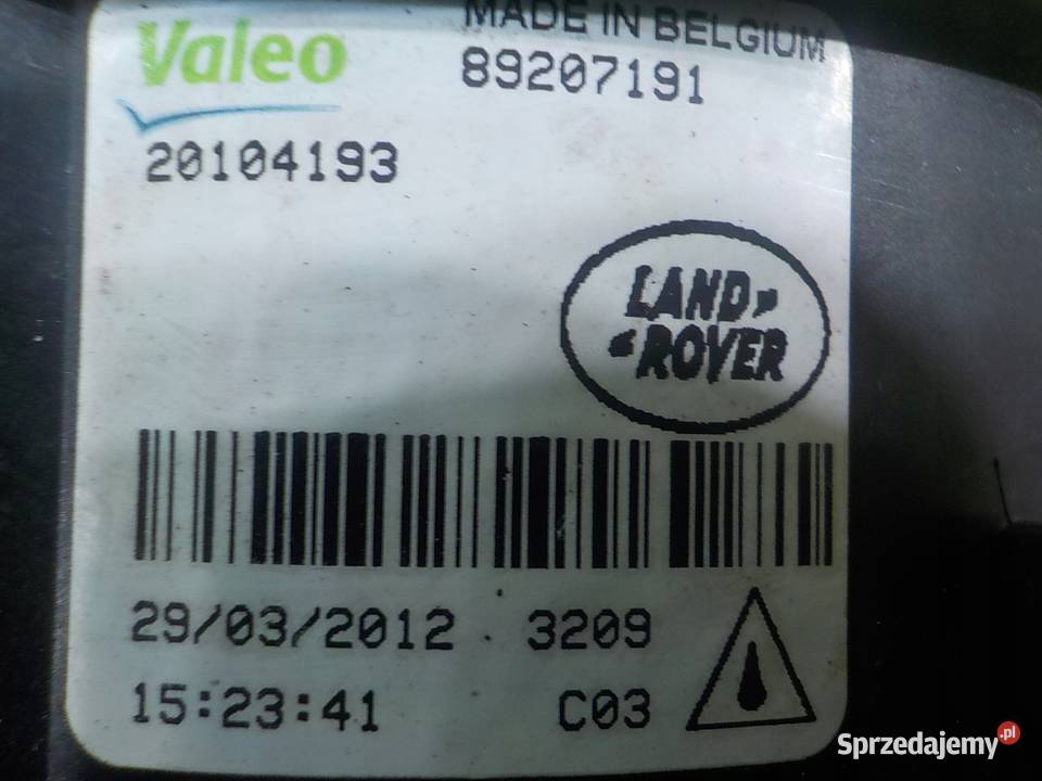 RANGE ROVER SPORT I LIFT 30 D AUT 12r 5D halogen osobowe