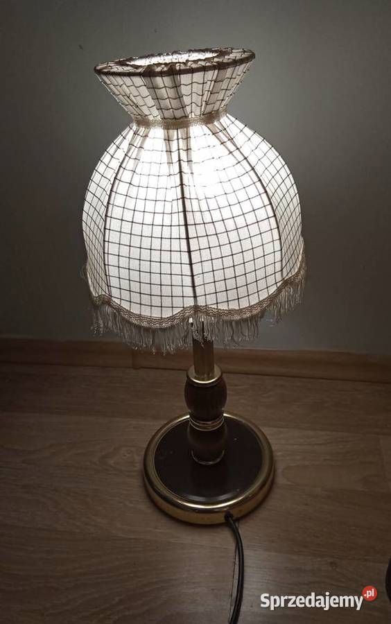 Sprzedam Sprawną Lampkę PRL z Żarówką Okazja Golub-Dobrzyń sprzedam
