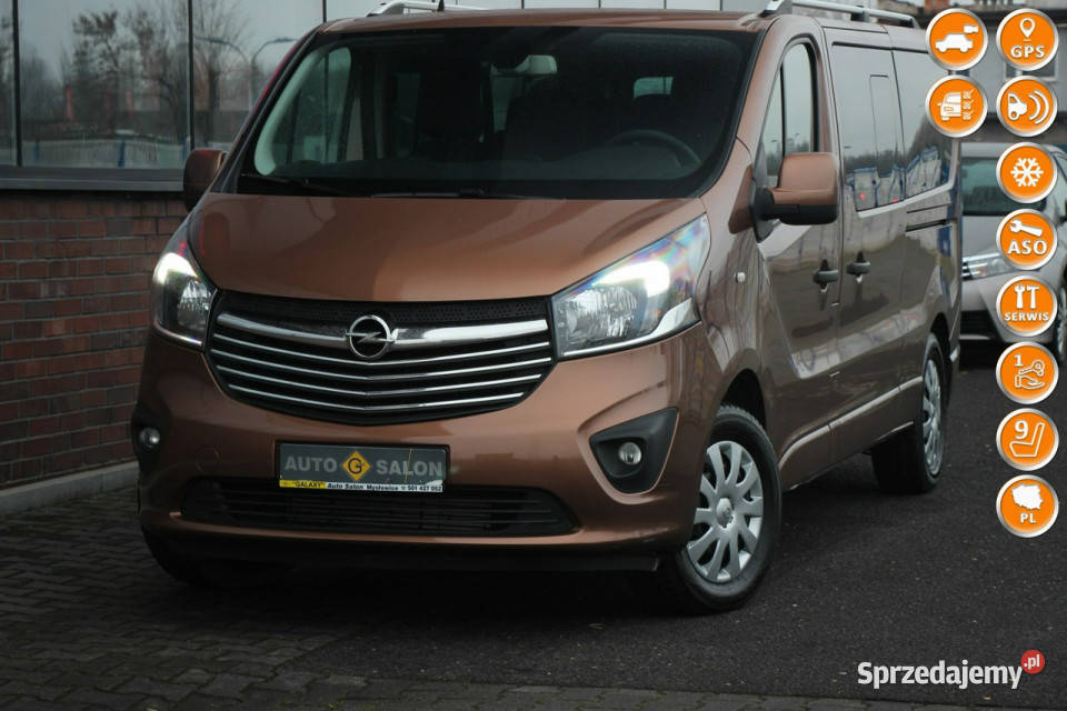 Opel Vivaro FV23%*9 os.*Long*Navi*Kamera*Pdc*Klima*NawiewTył*2xDrzwiPrzesu…