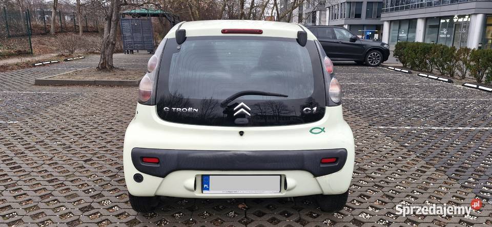 Citroen C1 LIFT 10 z gazem2010r127 wspomaganie nieuszkodzony C1 pomorskie sprzedam