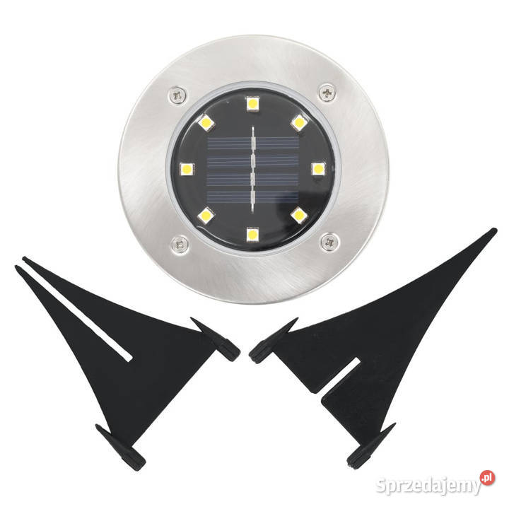 Solarne lampy gruntowe 8 białe LED WM44416 mazowieckie Warszawa