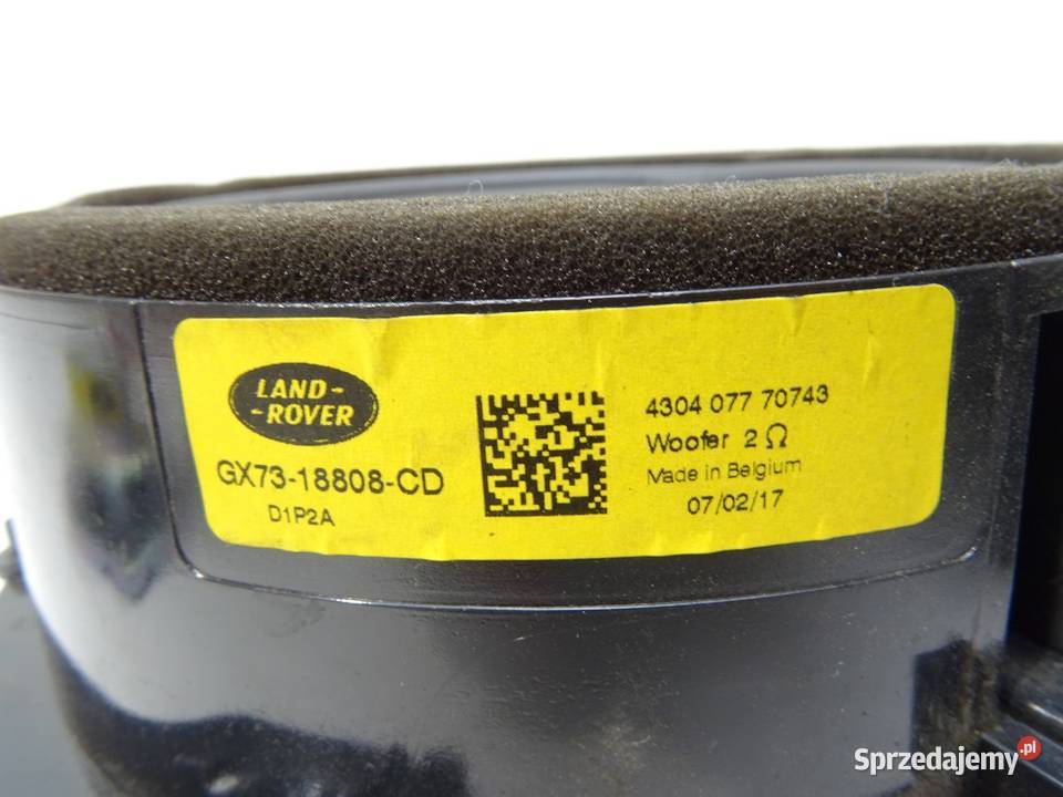 GŁOŚNIKI KOMPLET JAGUAR FPACE GX7318808CD Kombi