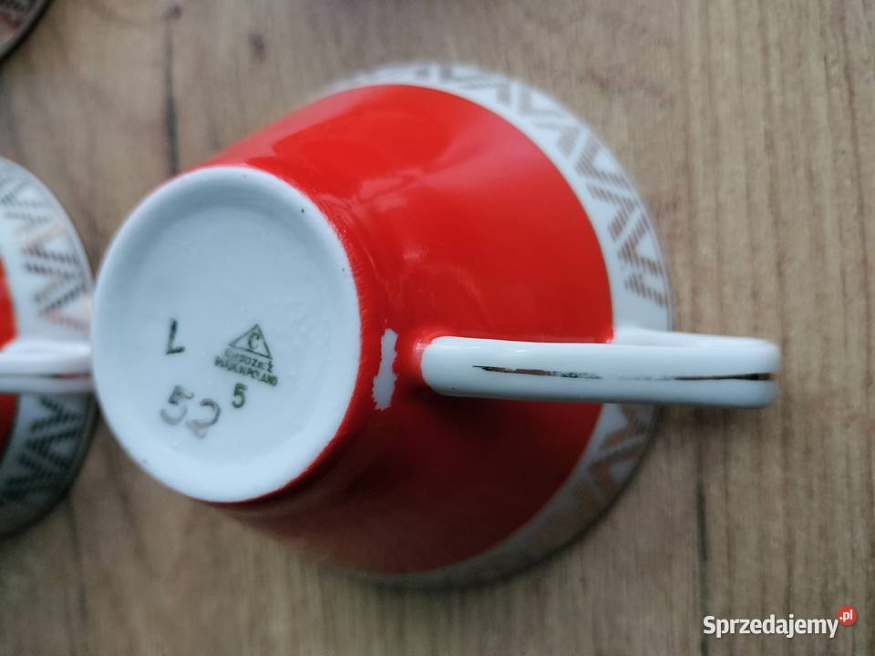 Filiżanki Chodzież MCM Bauhaus Porcelana i szkło Porcelana i szkło zachodniopomorskie