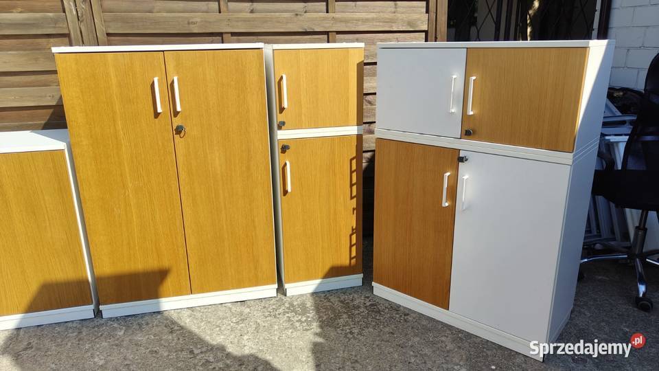 Komplet mebli Kinnarps biurowe do biura komoda Meble Warszawa