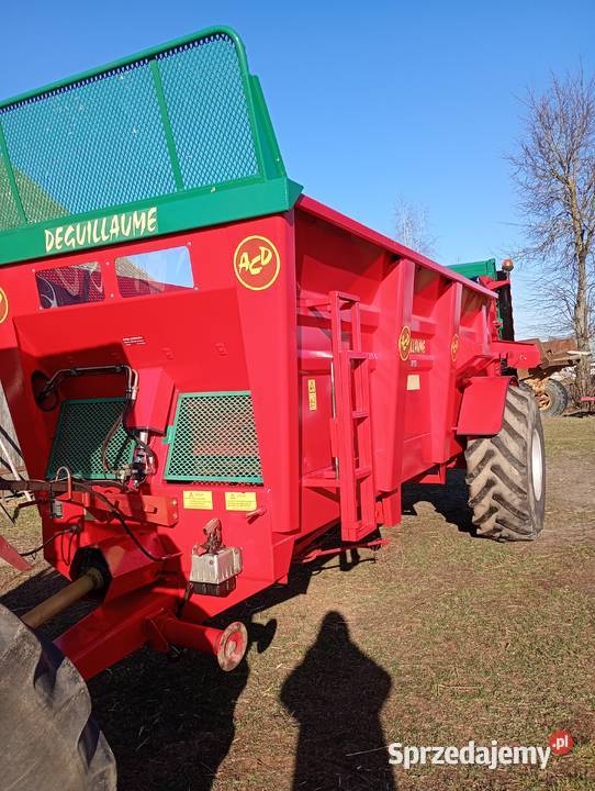 Rozrzutnik Deguillaume Acd 150 2009 nie Rolland Rozrzutniki obornika Stawiski