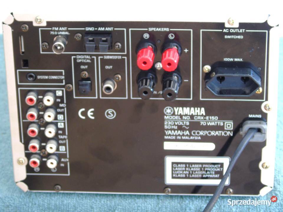 Amplituner Yamaha CRXE150 DOSTAWA Jasło