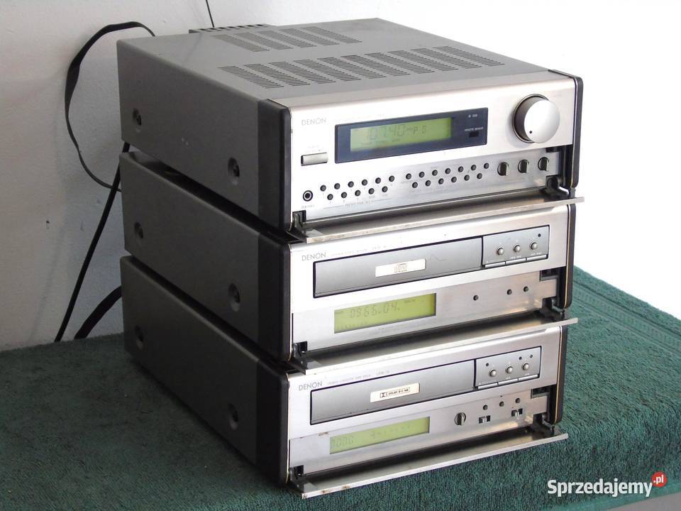 Wieża Denon Amplituner CD Mag AUX PHONO DOSTAWA podkarpackie Jasło sprzedam