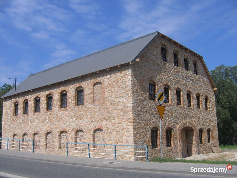 kamień na skarpy stawu do murowania na mury łódzkie