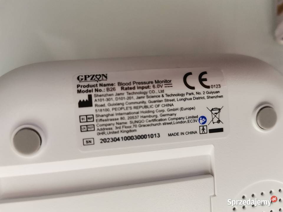 Ciśnieniomierz elektroniczny pulsomierz tętno wielkopolskie Trzcianka sprzedam