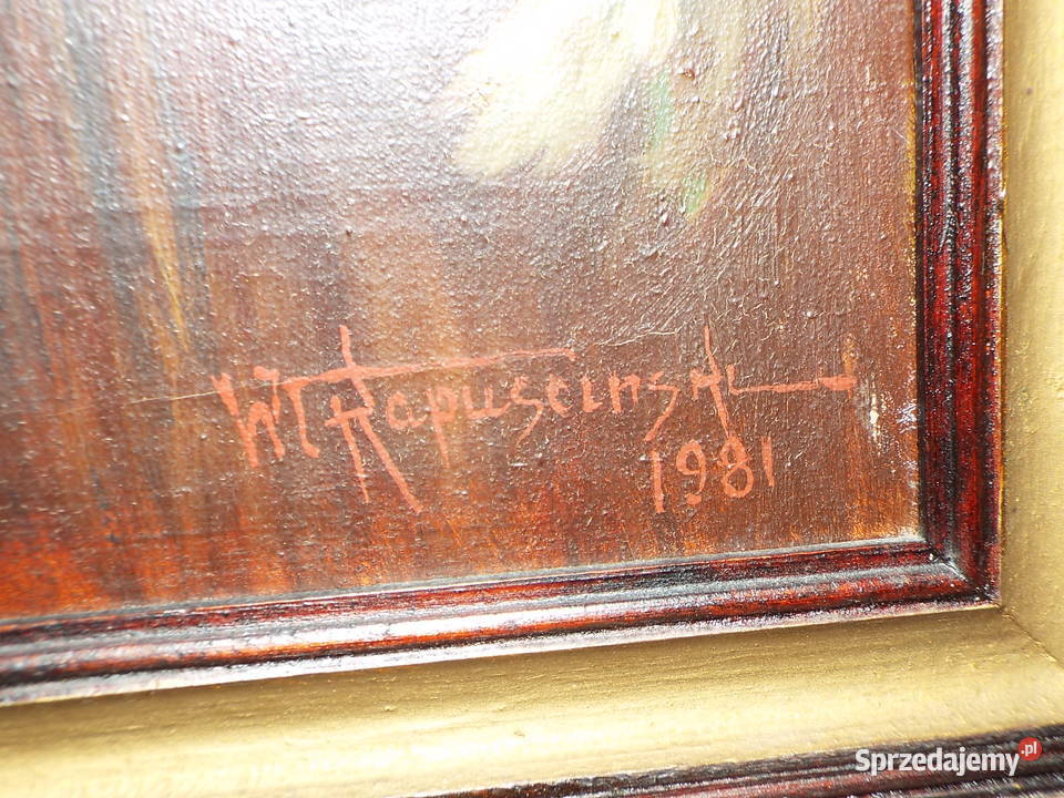 WłKapuściński Macierzyństwo 1981 oryginalny Malarstwo