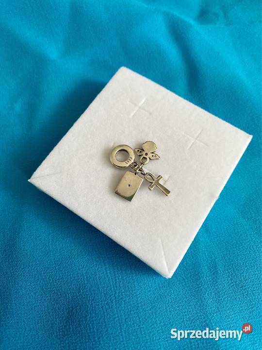 nowa oksydowana zawieszka charms beads breloczek Wisiorki