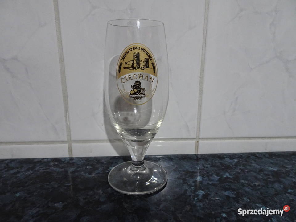 kufel kolekcjonerski szklanka do piwa Ciechan mazowieckie Warszawa