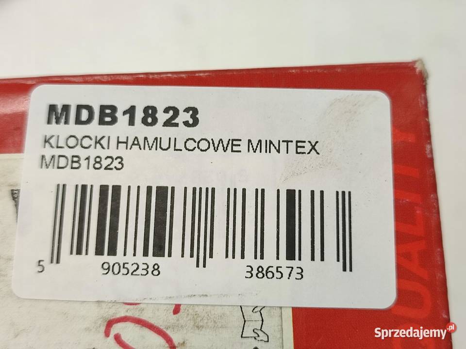KLOCKI HAMULCOWE PRZÓD MITSUBISHI L200 25 D 2007 osobowe
