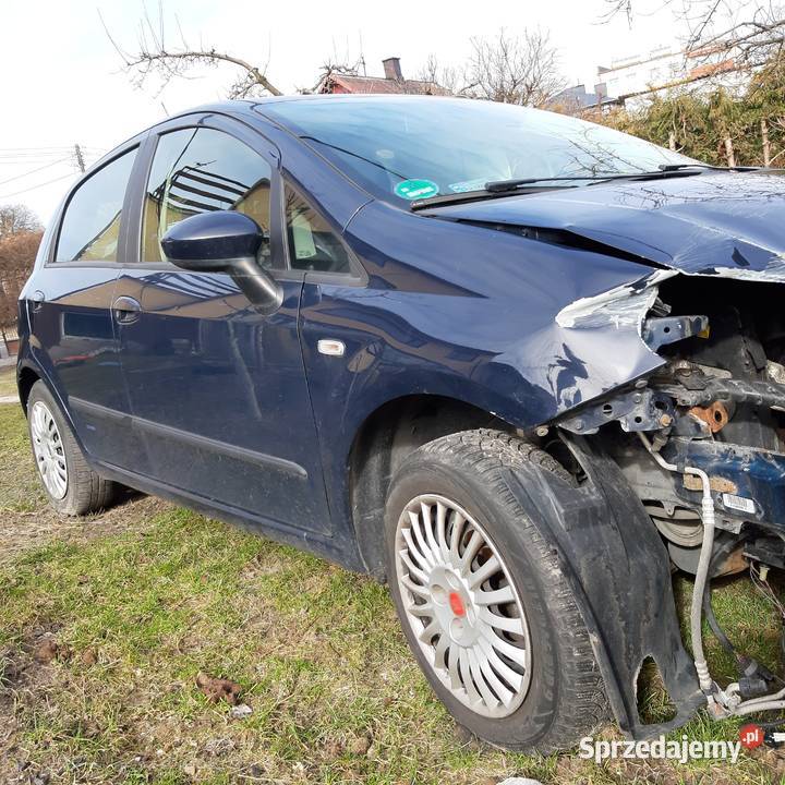 Fiat Grande Punto uszkodzony przód elektryczne lusterka