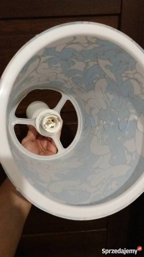 żyrandol smerfy abażur Kraśnik sprzedam