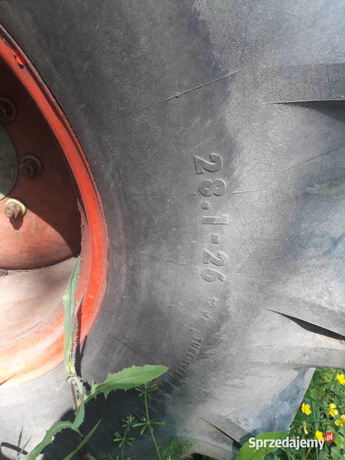 Komplet kół do kombajnu claas John deere 281 26 uszkodzony Drohiczyn