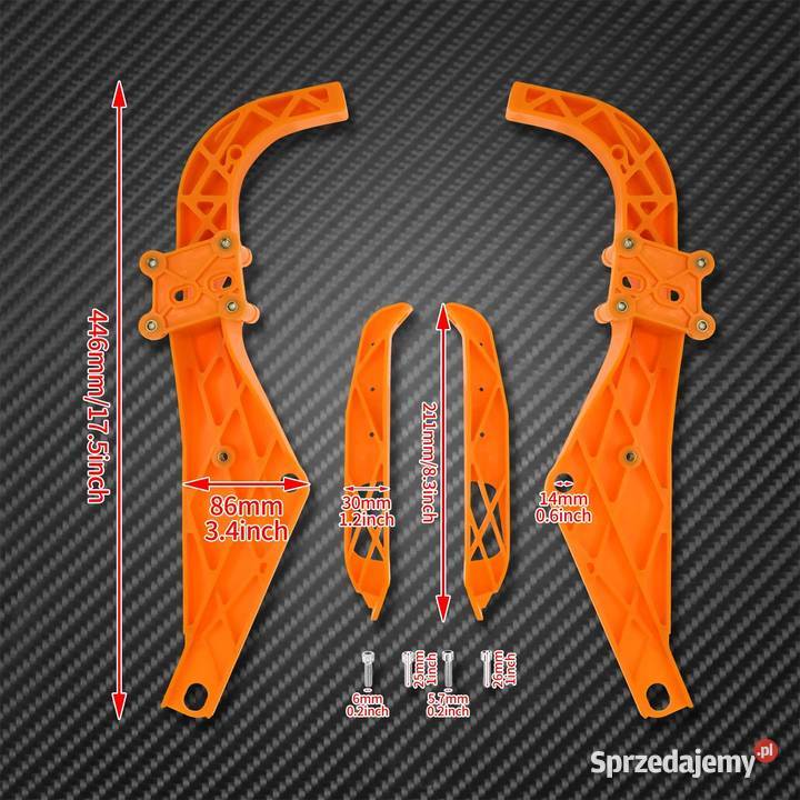 Mocowanie podpórka owiewki konsoli czaszy Harley Warszawa