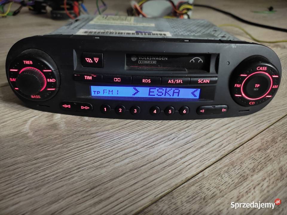 Radio samochodowe VW Beetle kaseta Blaupunkt Jelenia Góra
