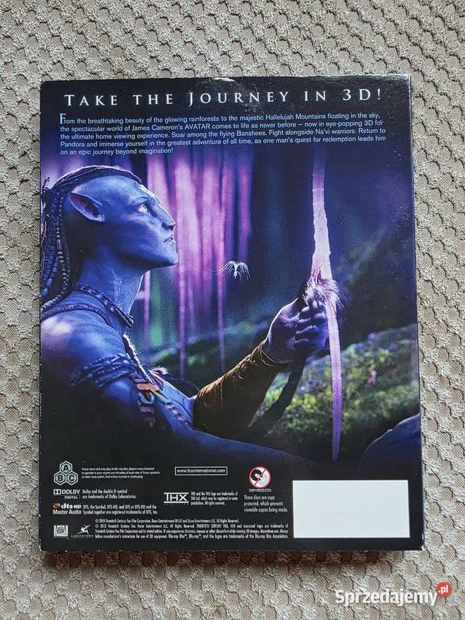 bluray 3D bluray DVD AVATAR limited edition małopolskie Kraków sprzedam